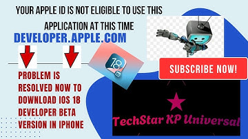 Your Apple ID is not eligible problem solved 100%| ios 18 developer beta not showing problem| Solved