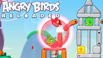 Angry Birds Reloaded - Gameplay Walkthrough Part 11 - The Birds Are Back! Hot Pursuit!(Apple Arcade)