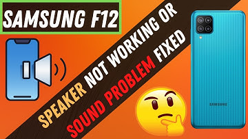 Speaker is not working Samsung Galaxy F12 | Speaker not working Or Sound Problem Samsung #F12