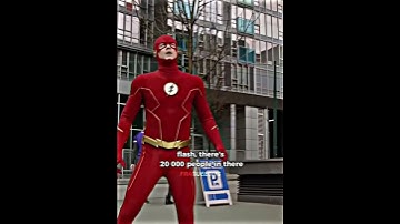 Flash saves 20000 people in 10 second 😳 #shorts