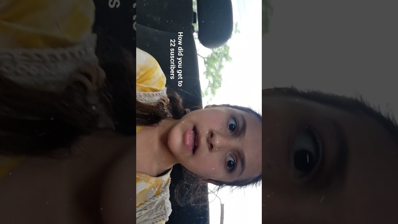 it took me so long to get to 22 suscribers