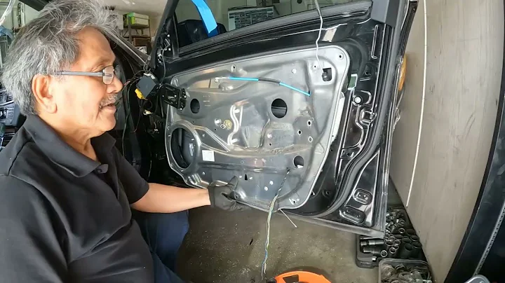 2013 MB E350 Replacing Front Window Regulator