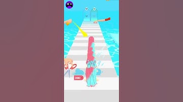 Wig Run:Funny gameplay walkthrough | All levels | android, iOS mobile | new update #short