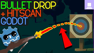 Realistic BULLET DROP Using a Ballistic & Hitscan Hybrid  |  Godot 4 Tutorial
