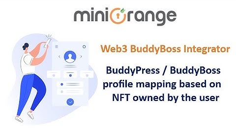 BuddyPress | BuddyBoss profile mapping based on NFT owned by the user | Web3 BuddyBoss Integration