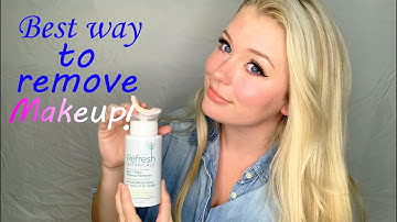 Learn how to easily remove Makeup from your face | Refresh Botanicals