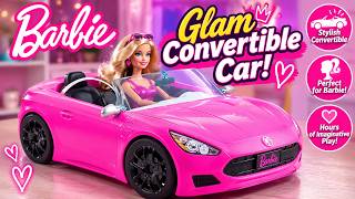 Barbie Glam Convertible Car.