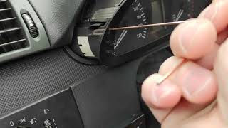 MB Vito639 Dash Снятие щитка приборов