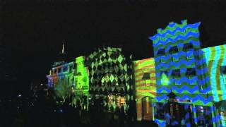 Disneyland Forever Fireworks Preview - Projections Cover Main Street U.s.a.
