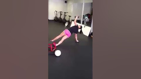 T-spine push up with dumbbells