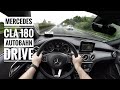 Mercedes-Benz CLA 180 (2017) - POV Drive on german Autobahn