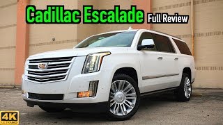 2019 Cadillac Escalade ESV: FULL REVIEW + DRIVE | 19-Feet of Pure Opulence!