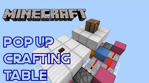 MCPE 1.7 Tutorial-Hidden pop up Crafting Table