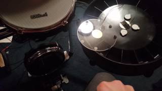 How to install the 682Drums mesh head conversion on an Alesis DM10X electronic drum set