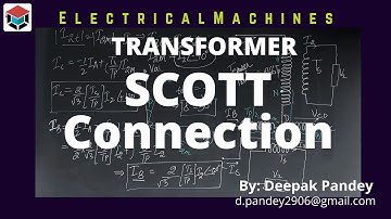 SCOTT connection 3 phase to 2 phase conversion
