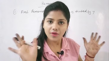 To find Remainder in Binomial expansion for IIT JEE | Jee main | Kvs|  NDA | CDS |