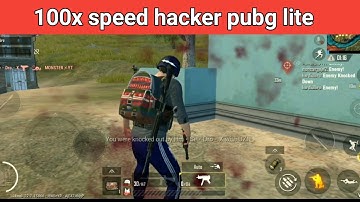 Pubg mobile lite - hacker team in my match🥵 | 100x speed hacker | pubg lite hackers gameplay