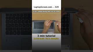 How to replace LCD Screen on Asus F515J laptop. Step-by-step insytructions