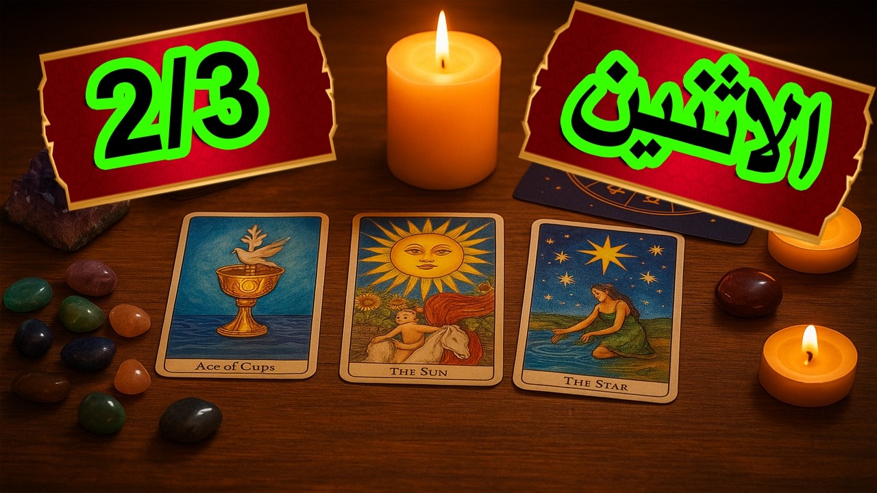 توقعات يوم الاثنين 2 مارس /شخص من الماضي ندمان عليك وبيراقب/شخص هيخرجك من اللى انت فيه وامان بعد خوف