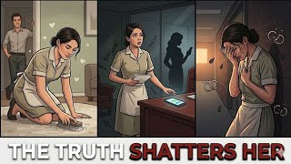 I Was Just the Housekeeper… Until I Heard the Truth in His Office