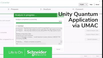Converting Unity Quantum Application to Modicon M580 via UMAC | Schneider Electric Support