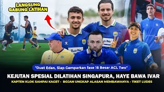 Download Lagu KEJUTAN DILATIHAN SINGAPURA‼️Amunisi Anyar Resmi Gabung,Thom Haye Sambut Bahagia,Klok \u0026 Bojan Top🔥 MP3