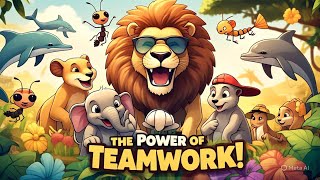 The Power of Teamwork: Amazing Animal Cooperation for Kids#animalteamwork  #kidcotv
