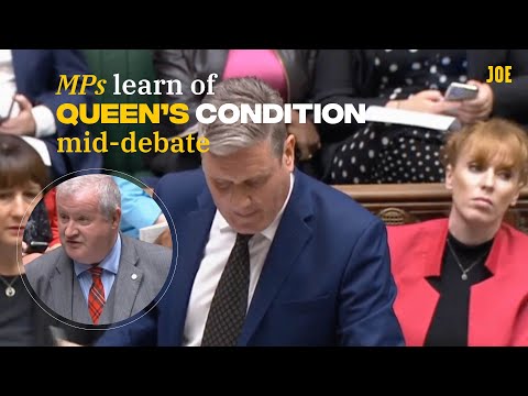 Moment Mps Learn Of Queen's Illness