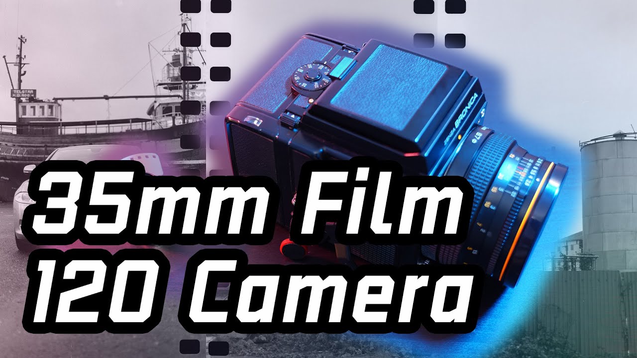 35mm Film in 120 camera - YouTube