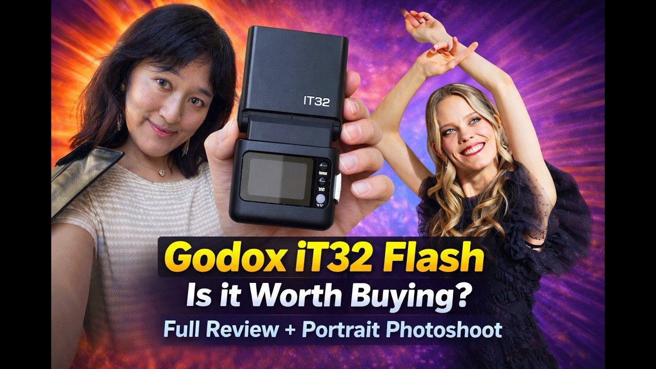 Godox iT32 Flash & X5 Trigger Detailed Review and Portrait Photoshoot
