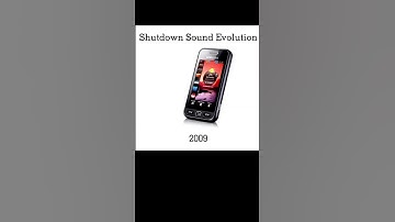 Samsung Shutdown Sound Evolution #shorts