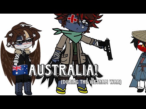 Australia during the Vietnam war | SATIRE | 🇦🇺🇺🇸🇻🇳 | #countryhumans