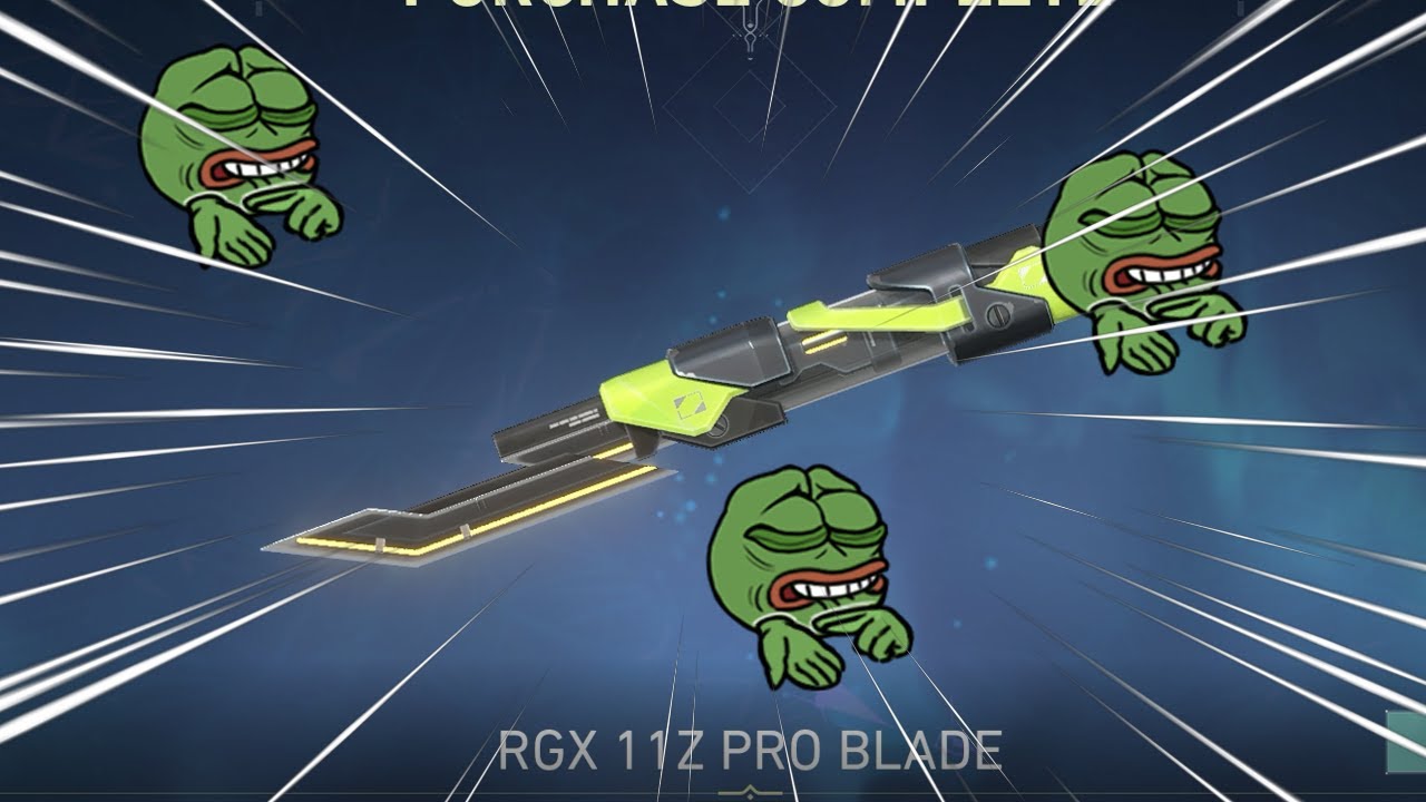 Melee Rgx Blade RGX pro blade is better then your favorite skin | Valorant - YouTube