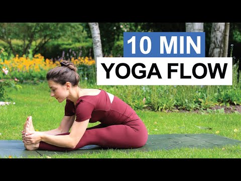 10 Min Full Body Yoga Routine Beginner Friendly Yoga Flow 