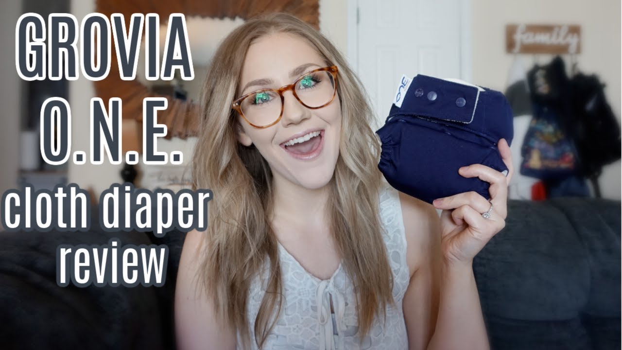 GROVIA O.N.E. CLOTH DIAPER REVIEW || Overnight Solution