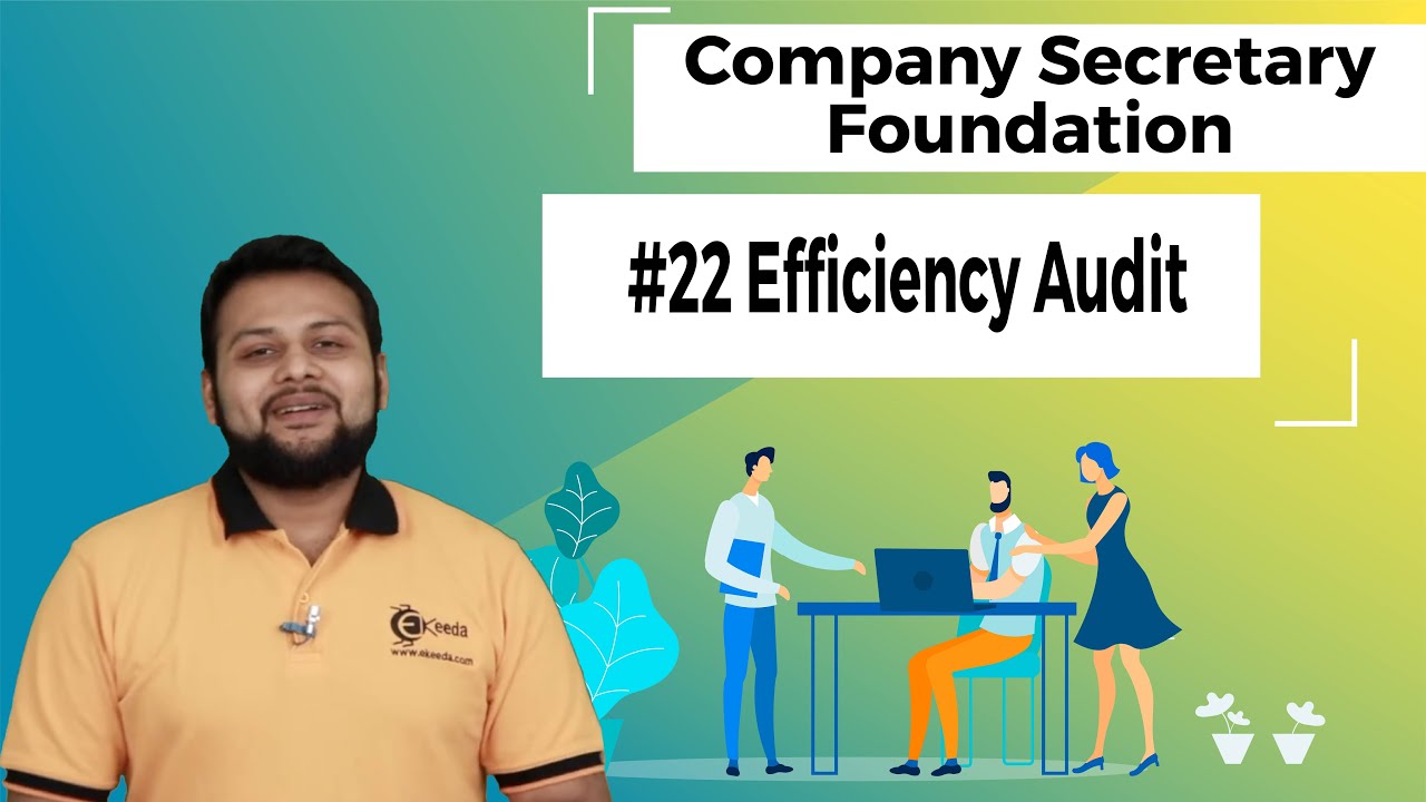 Efficiency Audit - Types of Audit - CS Foundation