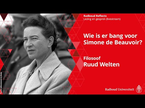 Wie is er bang voor Simone de Beauvoir? | Filosoof Ruud Welten, lezing