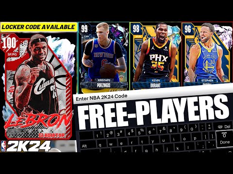 Hurry and Use the New Exclusive Locker Codes for Guaranteed Free Player in NBA 2K24 MyTeam