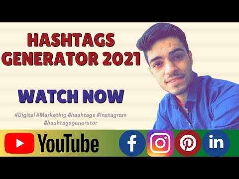 Hashtags Generator 2021 for Youtube & Instagram l Displaypurposes l Hashtags maker l Webmaker Mishra