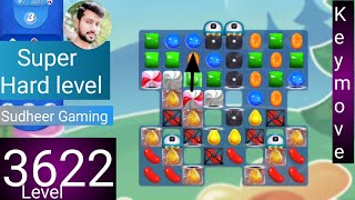 Candy Crush Saga Level 3622 No Boosters Super Hard Level Candy Crush 3622 Help Sudheer Gaming
