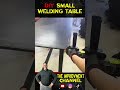 DIY Small Welding Table | Simple Table build | The Improvement Channel