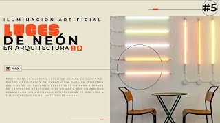 🟧VRAY LIGHTMESH Luces de NEON 3Ds Max y V-Ray 6 #5