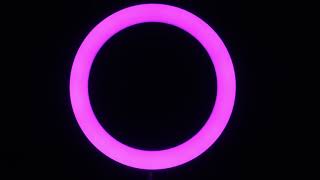 1 Hodina 11 Minút Purple Light Hoop Psychodelická Purple Flox Psychodelic