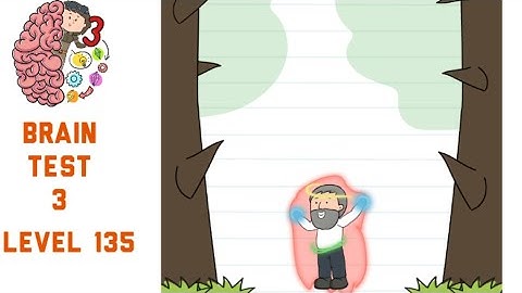 Brain Test 3 Level 135 Powerman wants to learn flying Walkthrough