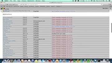 How to update the FreePBX GUI to 2.10