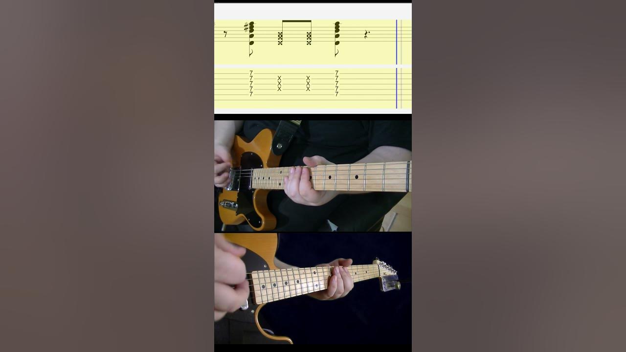 Guitar Tab (easy open G) You Got Me Rocking by The Rolling Stones #guitarriffs #guitar #guitartabs