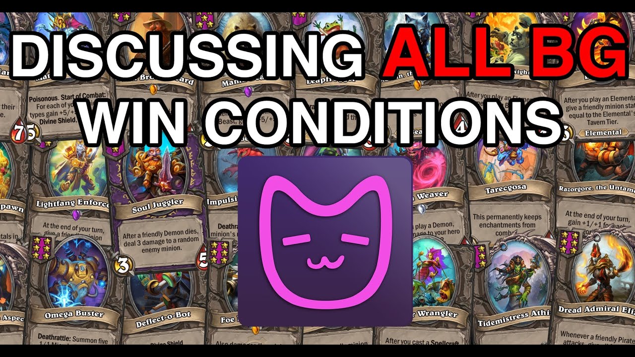 Discussing ALL Win Conditions (Patch 24.0.3) | Hearthstone ...