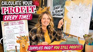 How I Made $290 Teaching One Paint Party