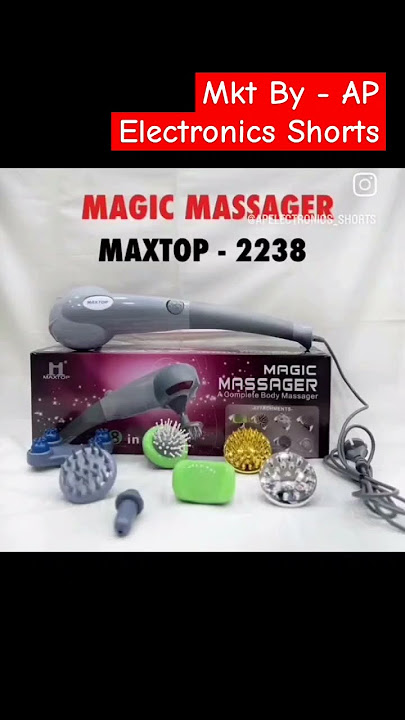 MaxTop Magic Massager Model No.- 2238 | Massager | AP Electronics Shorts #massager #shorts #ytshorts