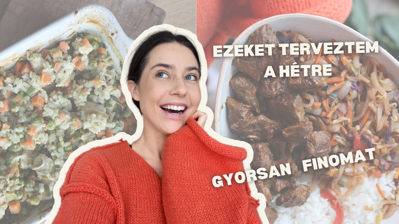 HETIVLOG I 4 diétabarát ebédötlet | Ezeket főztem a héten